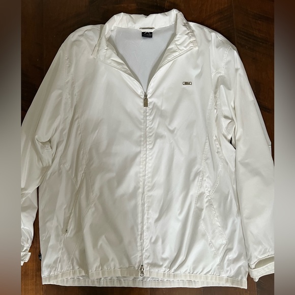 Jordan Other - Jordan AF-1 White Full Zip Windbreaker Jacket